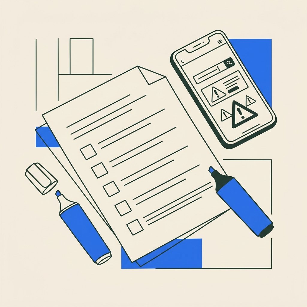 Line illustration of a fintech and lending office