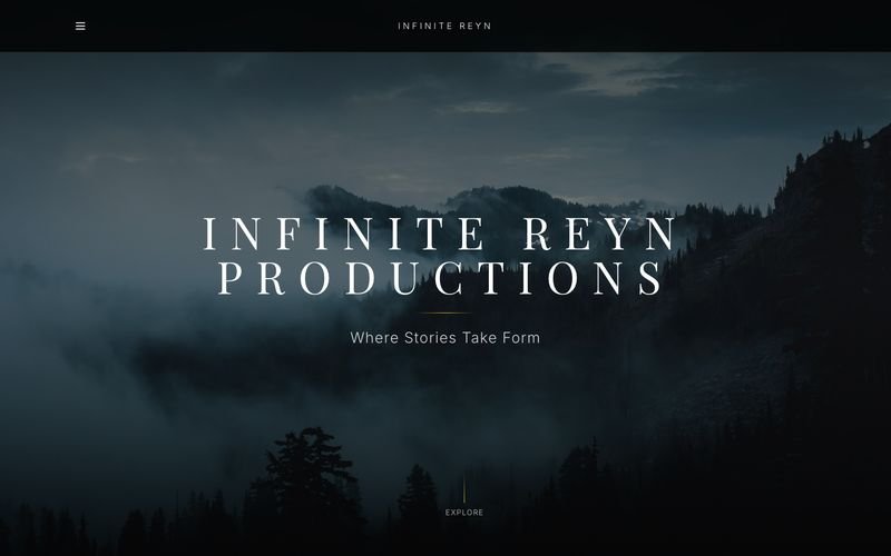 Infinite Reyn Productions homepage