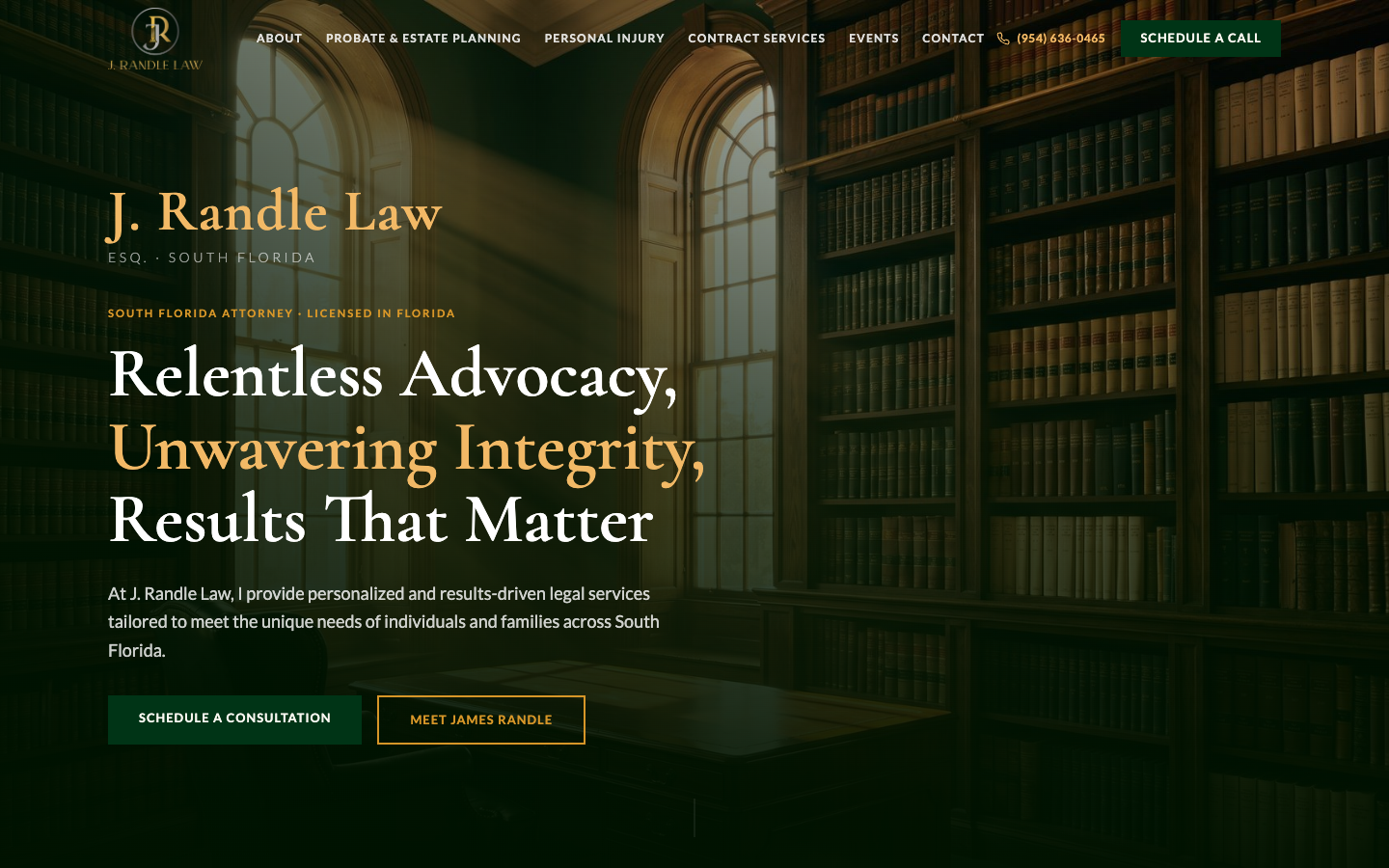 J. Randle Law, Hero Screenshot